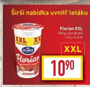 Jogurt smetanový Florian Olma