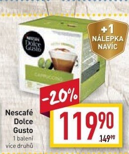 Kapsle Dolce Gusto Nescafé
