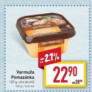 Pomazánky Varmuža