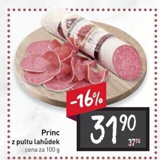 Salám Princ Kostelecké uzeniny