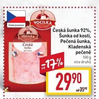 Šunka česká Vocílka