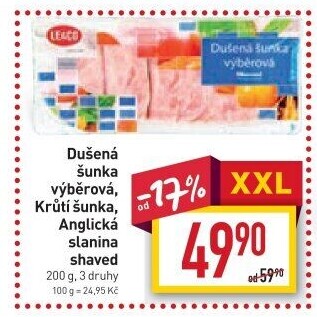 Šunka dušená výběrová LE&amp