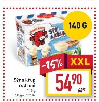 Sýr a křup Veselá kráva
