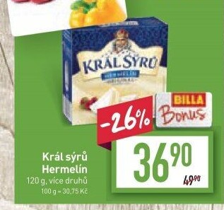 Sýr Hermelín Král sýrů