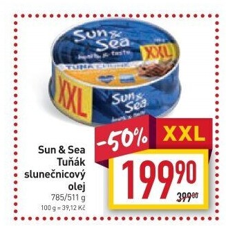 Tuňák v oleji Sun&amp