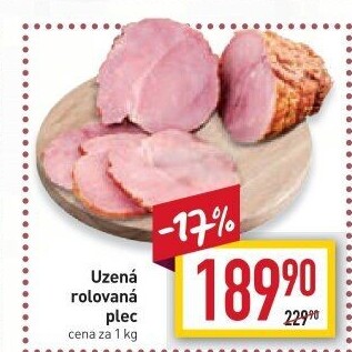 Uzená rolovaná plec