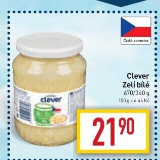 Zelí bílé sterilované Clever