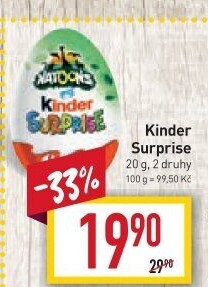 Čokoládové vajíčko s překvapením Kinder Surprise