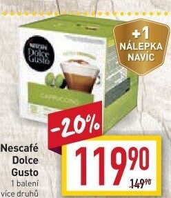 Kapsle Dolce Gusto Nescafé