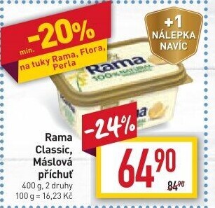Margarín Classic Rama