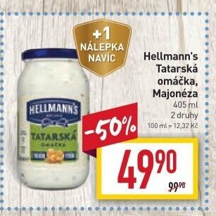 Tatarská omáčka Hellmann'
