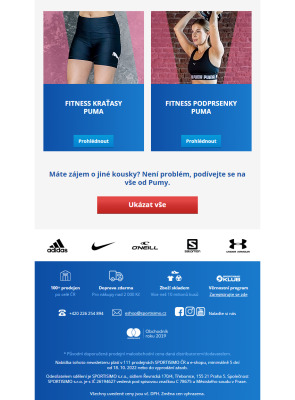 akční leták Sportisimo 18.10.2022-23.10.2022