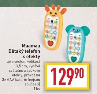 Dětský telefon Maamaa