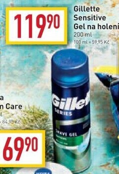 Gel na holení pánský Sensitive Gillette