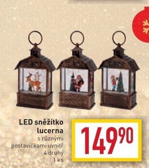 LED sněžítko