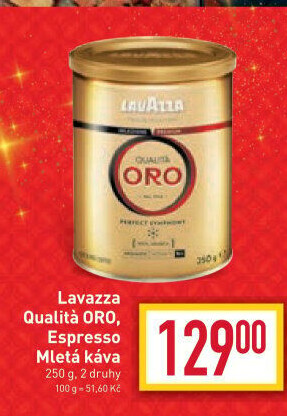 Mletá káva Qualita Oro Lavazza