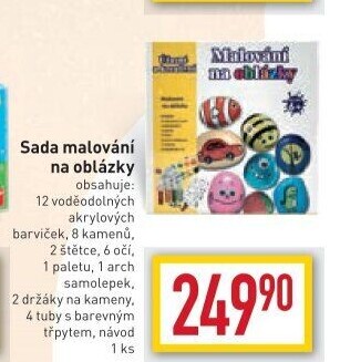 Sada malování na oblázky
