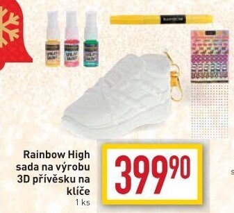 Sada na výrobu 3D přívěsku na klíče Rainbow High