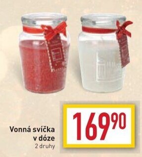 Svíčky ve skle vonné