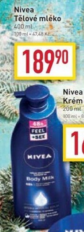 Tělová mléka Nivea