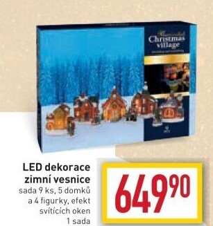 Vánoční svítící LED dekorace