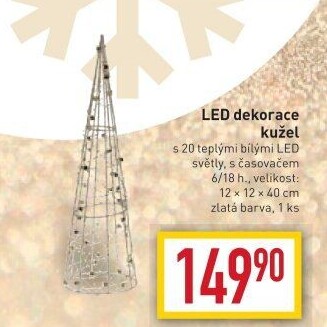 Vánoční svítící LED dekorace