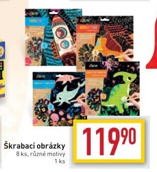 Vyškrabovací obrázek Avenir