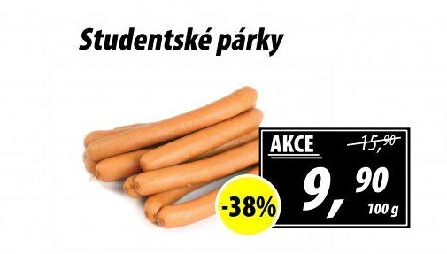 Párky studentské
