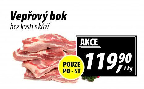 Vepřový bok bez kosti