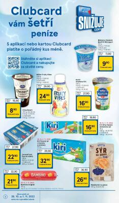 akční leták Tesco 26.10.2022-1.11.2022