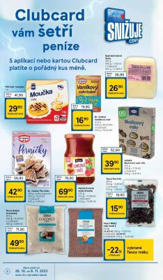akční leták Tesco 26.10.2022-1.11.2022