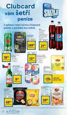 akční leták Tesco 26.10.2022-1.11.2022