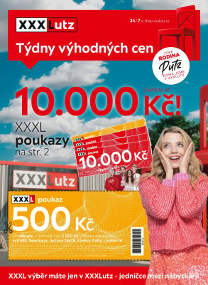 akční leták XXXLutz 24.10.2022-6.11.2022