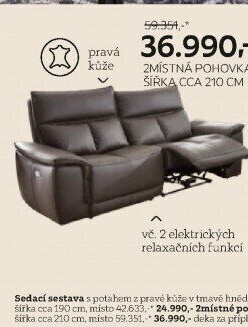 DVOUMÍSTNÁ POHOVKA