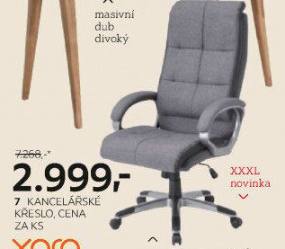 KANCELÁŘSKÉ KŘESLO