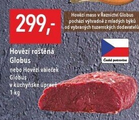 Hovězí roštěná Globus