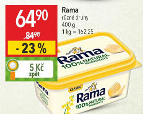 Margarín Classic Rama
