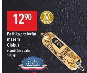 Paštika s telecím masem Játrovka Globus