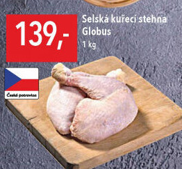 Selská kuřecí stehna Globus