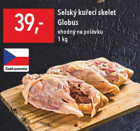Selský kuřecí skelet Globus