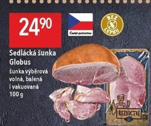 Šunka sedlácká výběrová Globus
