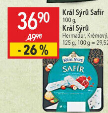 Sýr Safír Král sýrů