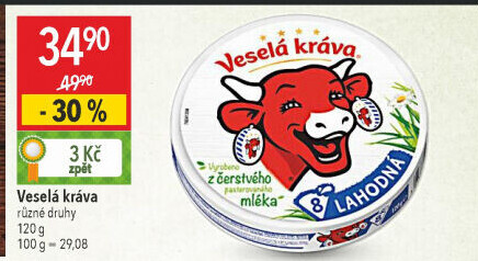 Sýr tavený Veselá kráva