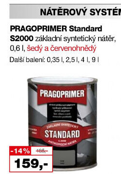 Barva na kov Standard Pragoprimer