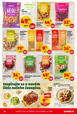 akční leták Penny Market 27.10.2022-2.11.2022