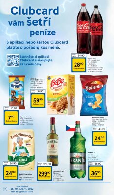 akční leták Tesco 26.10.2022-1.11.2022