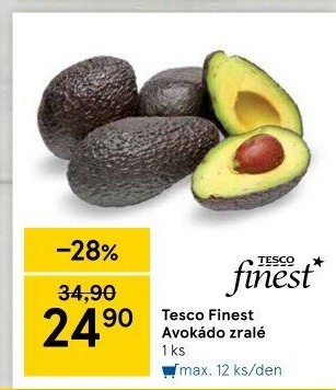 Avokádo Tesco Finest