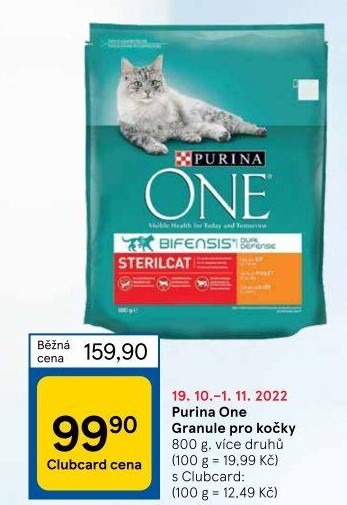 Granule pro kočky One Purina