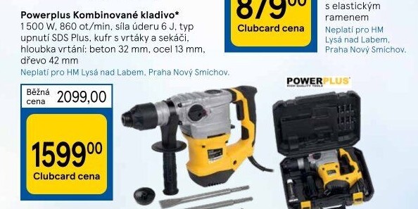 Kombinované kladivo PowerPlus