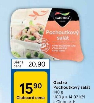 Salát pochoutkový Gastro